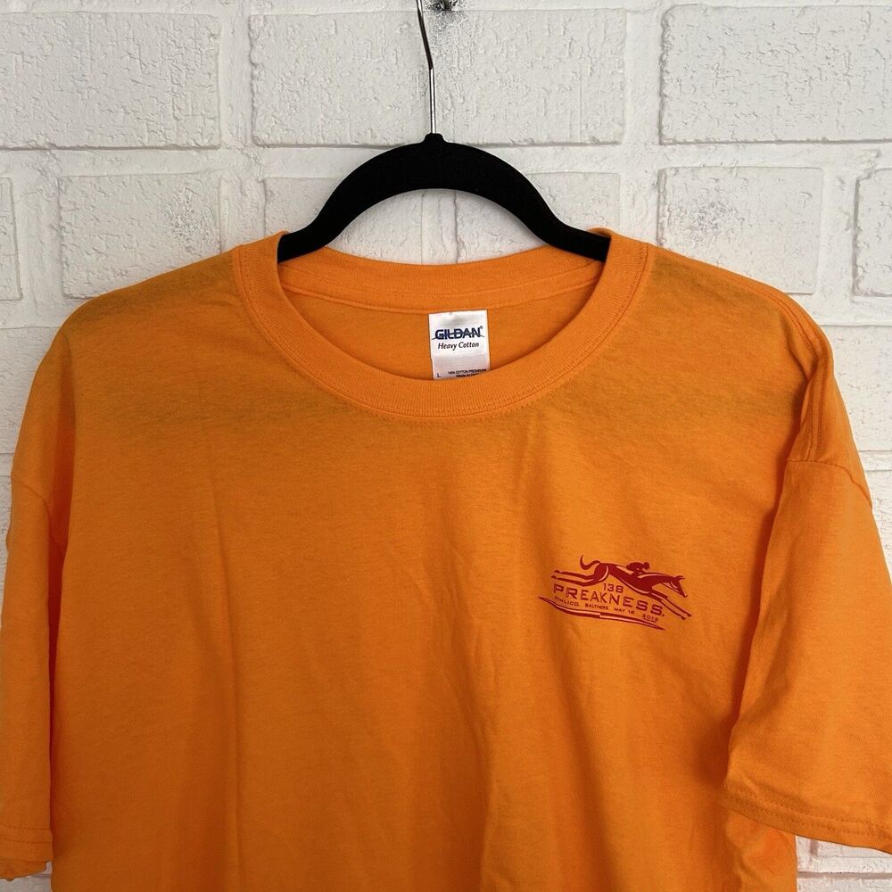 Preakness Stakes 2013 T Shirt Mens Large Pimlico Baltimore Maryland Horse Racing
